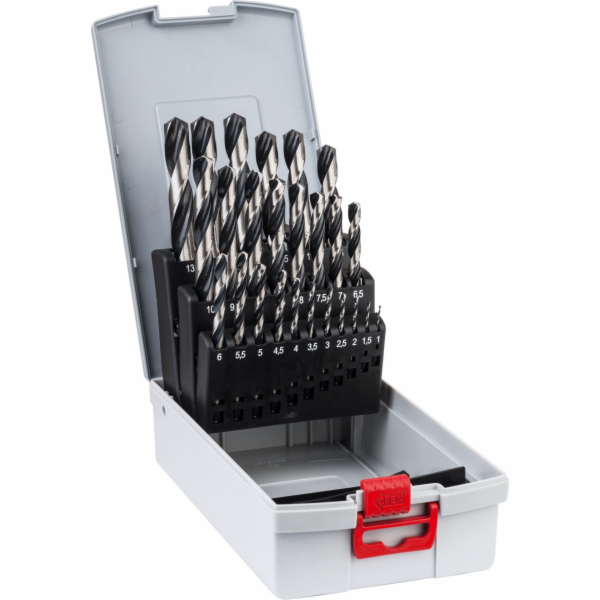 Bosch Pro Box 25-díl. HSS PointTeQ, 1,013,0 vrtáky do kovu