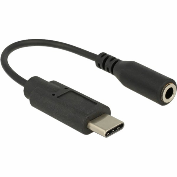 DeLOCK USB 2.0 adaptér, USB-C zástrčka > 3,5mm jack