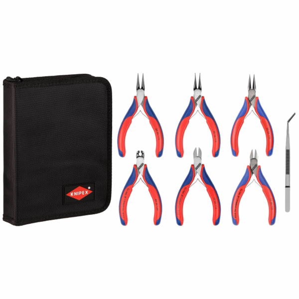 Knipex 002016 sada 6 kleští pro elektroniku