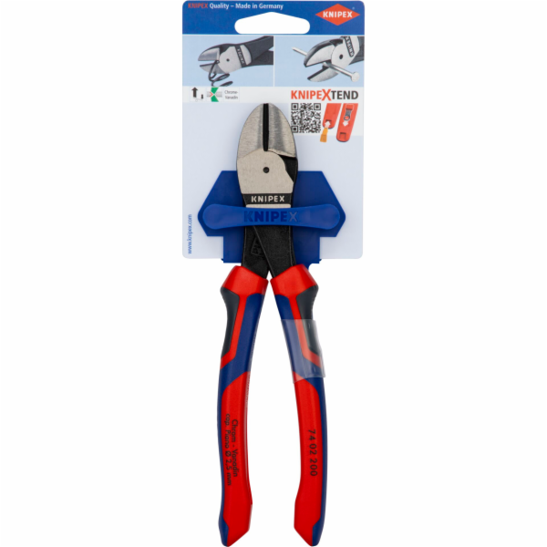 KNIPEX Kraft-Seitenschneider  200 mm, Comfort Griffe