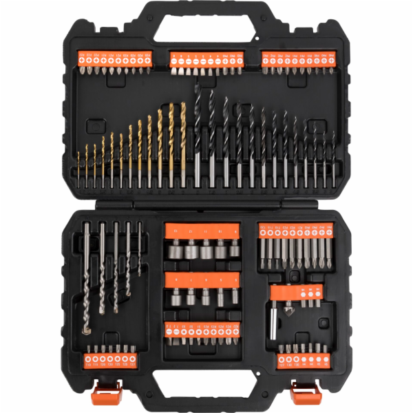 Black & Decker A7200 sada vrtáky,bity,nástrcné klíce