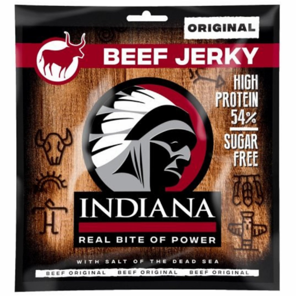 INDIANA Jerky hovězí Original 60g