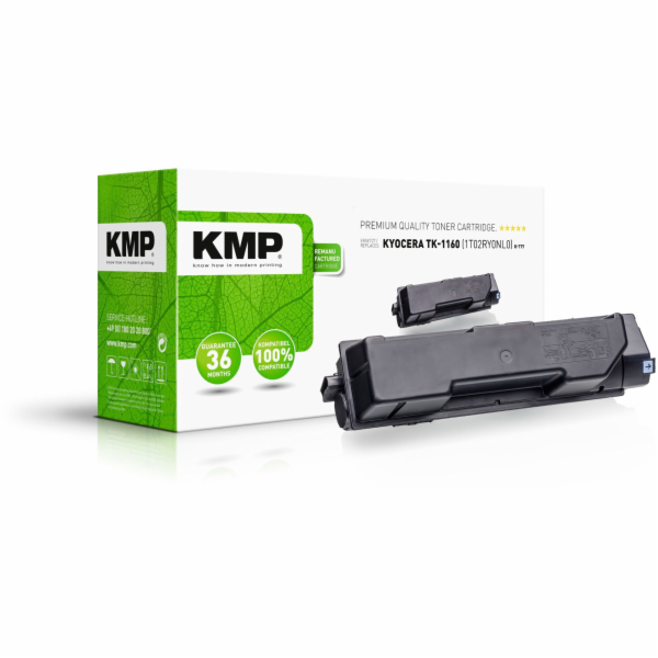 KMP K-T77 toner cerna  kompatibilni s Kyocera TK-1160