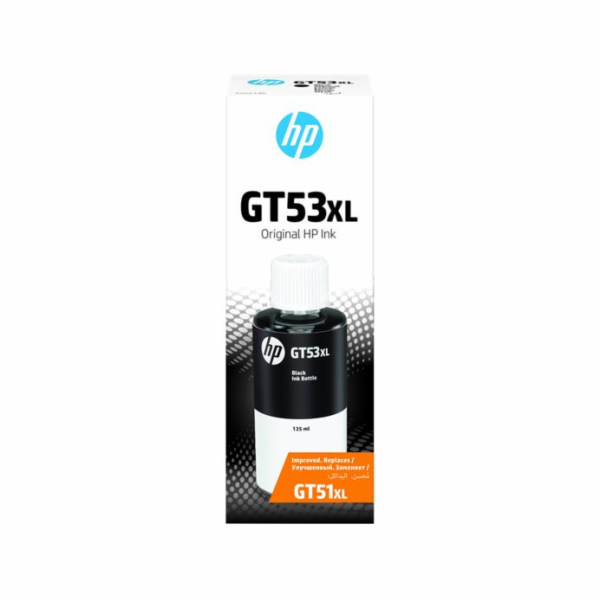 HP GT53 135ml Black Original Ink Bottle (6,000 pages)