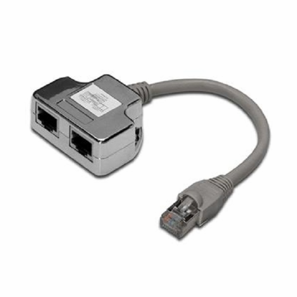 Rozbočovač Modulární RJ45 distributor 2 porty 10/100Base T