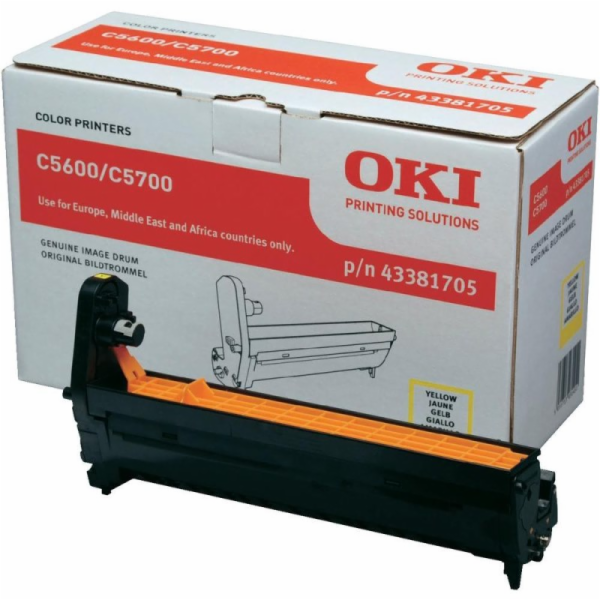 Oki Obraz. válec pro žlutý toner do C5600/C5700 (20k)