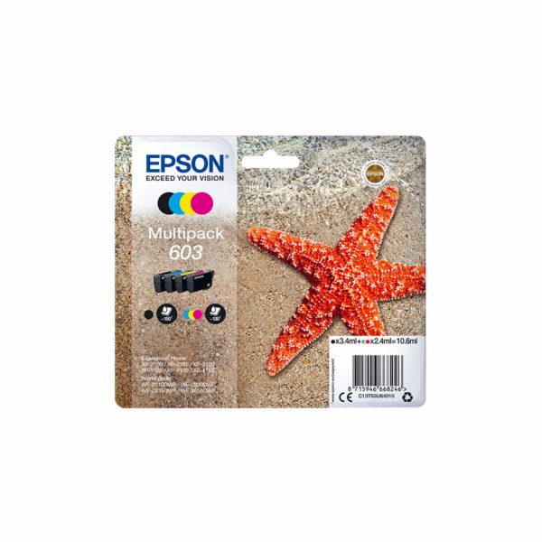 EPSON ink Multipack "Hvězdice" 4-colours 603 Ink