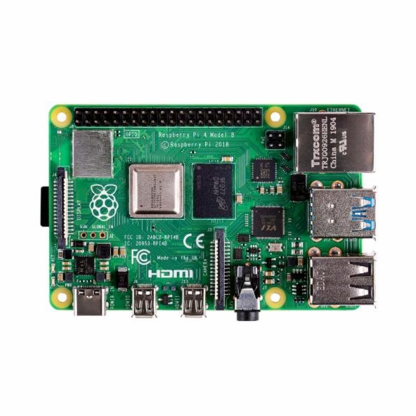 Raspberry Pi Raspberry Pi 4 model B 4GB LPDDR4 (grün)