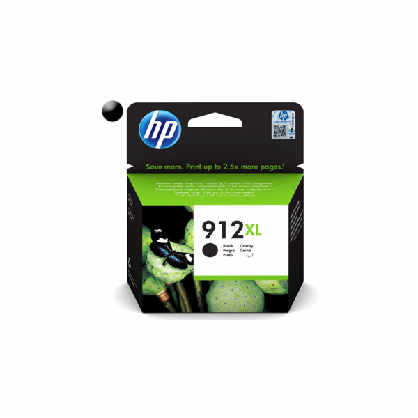 HP cartridge 912XL (black, 825str.) pro HP OfficeJet 8013...