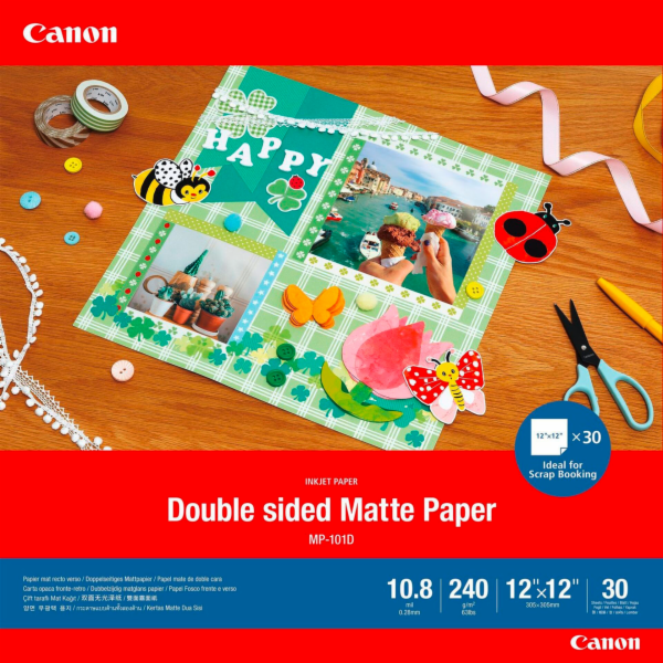 Canon  PAPÍR DOUBLE MATTE PHOTO PAPER(MP-101D)  MP-101D 1...