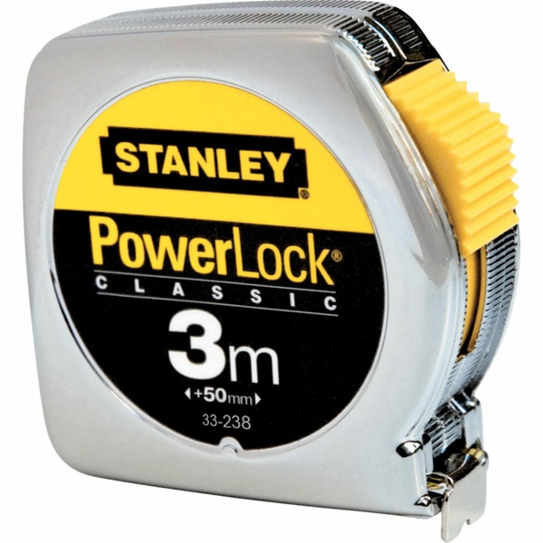 Stanley POWERLOCK měřící kovové pouzdro 3m 12,7mm 33-218