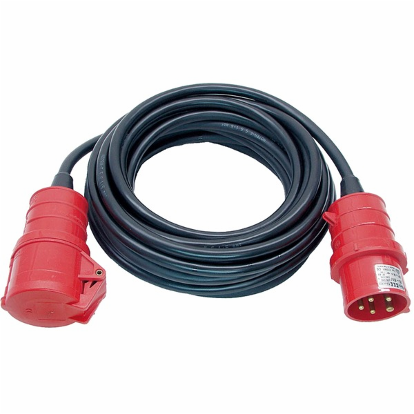 CEE vysokonapěťový prodlužovací kabel IP 44, 400 V třífáz...