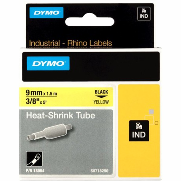 Dymo Rhino ORIGINAL IND teplem smrštitelná bužírka 9 mm x...