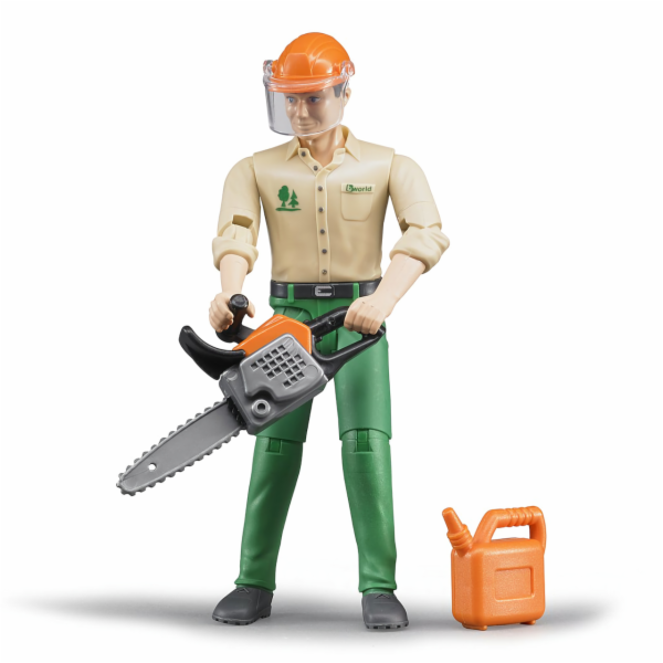 Forstarbeiter mit Zubehör, Spielfigur