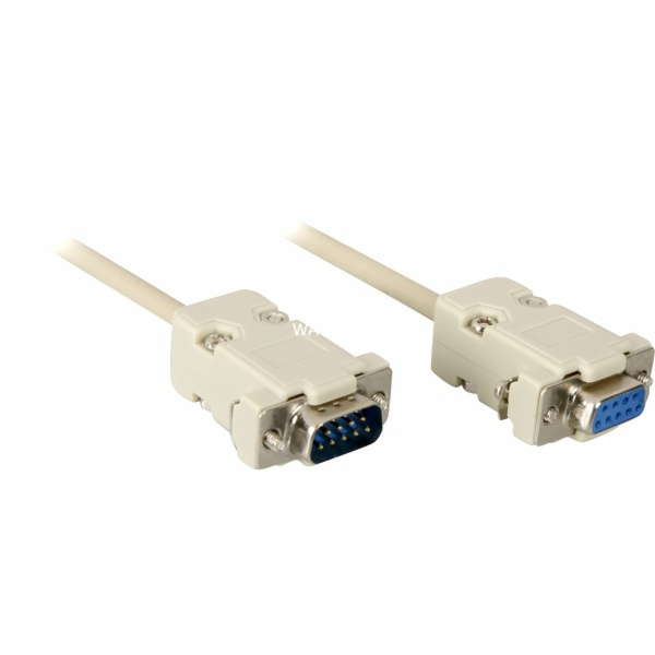 Serielles Verlängerungskabel 9-Pin Stecker > Buchse