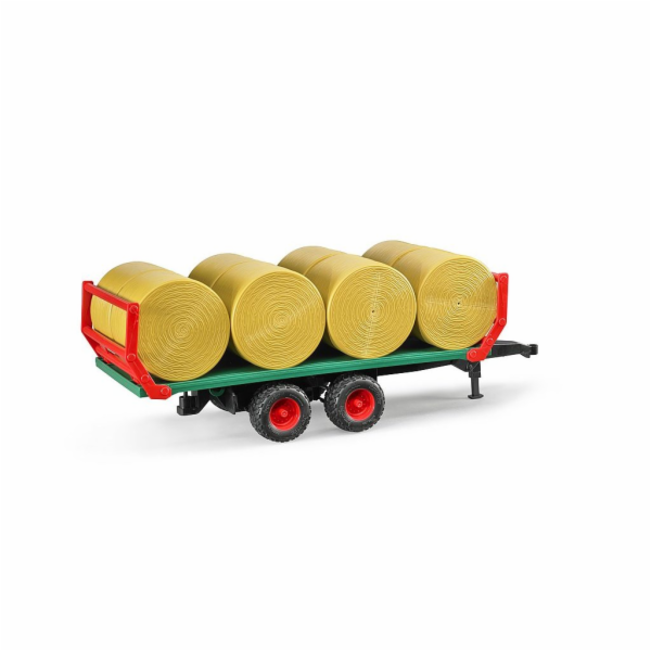 BRUDER Ballentransportanhänger  (mit 8 Rundballen)
