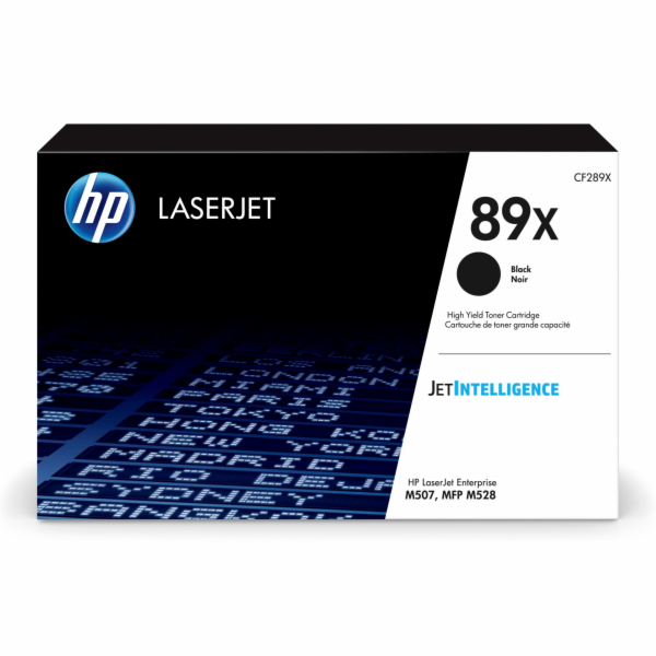 HP toner CF 289 X cerna  c. 89 X