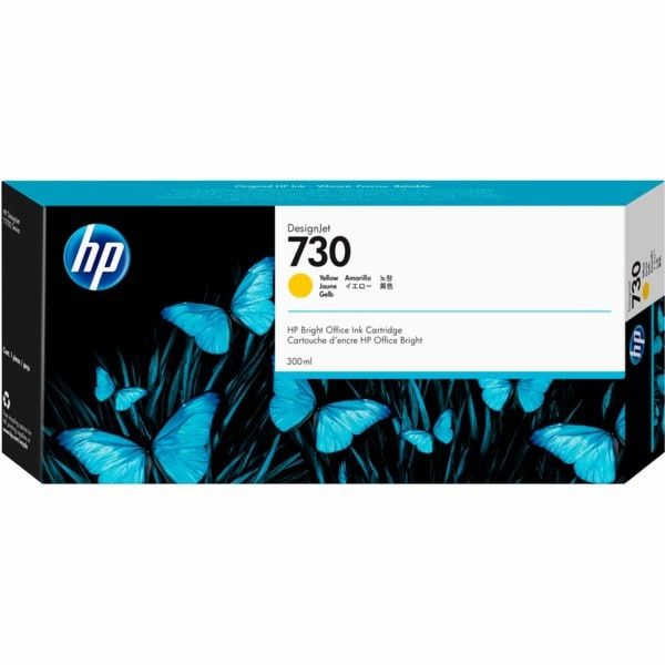 HP inkoust DesignJet č. 730 žlutý (P2V70A)