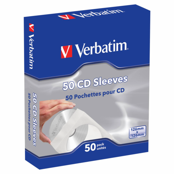 Verbatim CD / DVD papirove obaly Papersleeve 50ks