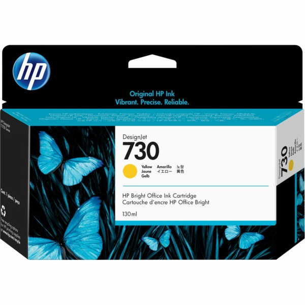 HP inkoust žlutý č. 730 (P2V64A)