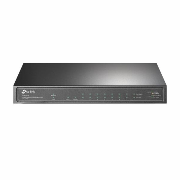 Switch TP-Link TL-SG1210P 8x GLAN/PoE+, 1x GLAN, 1x SFP, 63W