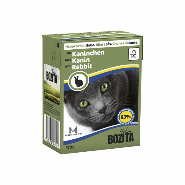 BOZITA Fresh Menu Rabbit in sauce - mokré krmivo pro kočk...