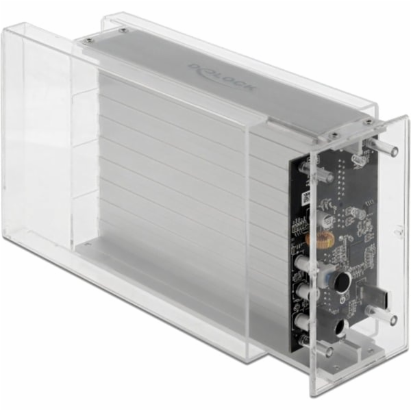 DeLOCK Externí dvojitý kryt pro 2 x 3,5" SATA HDD s porte...