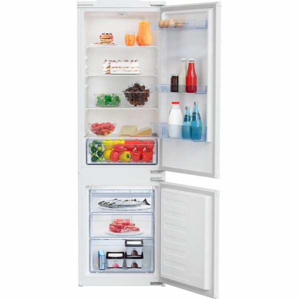 BEKO BCSA285K4SN, kombinace lednice s mrazničkou