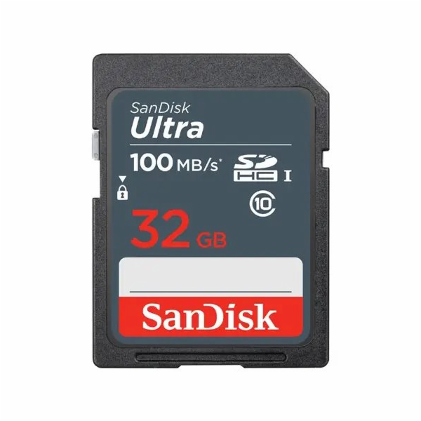 Paměťová karta Sandisk Ultra 32GB SDHC Memory Card  100MB/s 