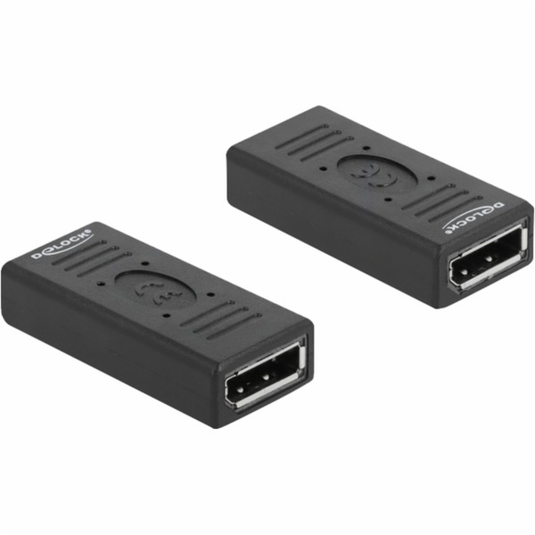 AV adaptér Delock DisplayPort - DisplayPort černý (66643)