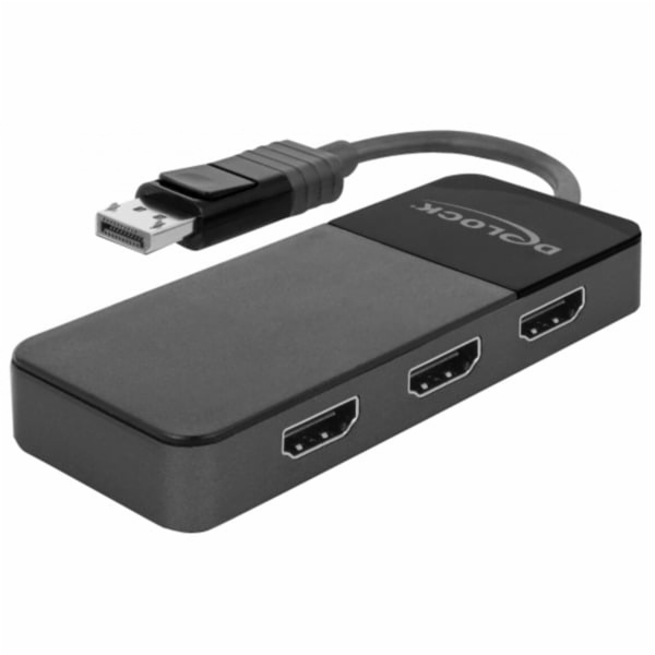 DeLOCK DisplayPort Splitter 1.4 > 3x HDMI MST (černý, 12,...