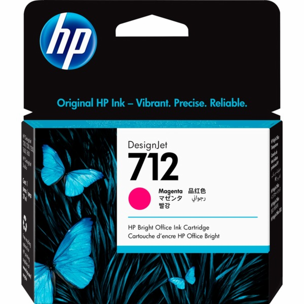 HP Purpurový inkoust č. 712 (3ED68A)