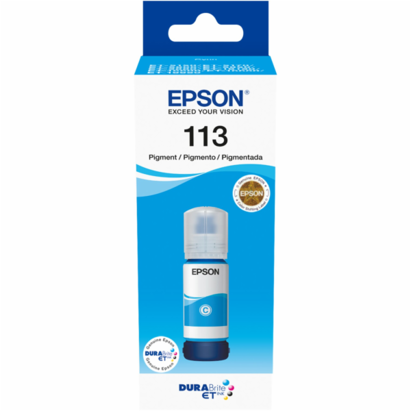 Inkoust Epson azurový 113 EcoTank (C13T06B240)