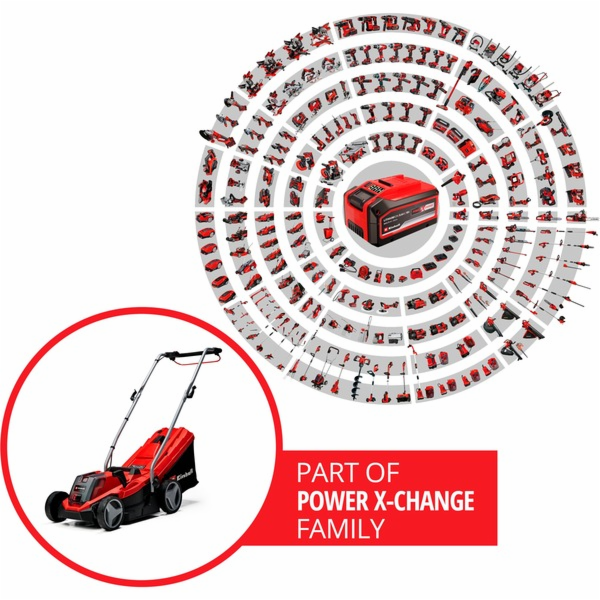 Einhell akumulátorová sekačka na trávu GE-CM 18/33 Li Kit...