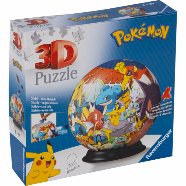 Ravensburger 3D puzzle ball Pokémon