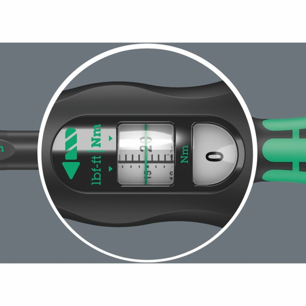 Wera Momentový klíč Click-Torque C 3 Push R/L (černý/zele...