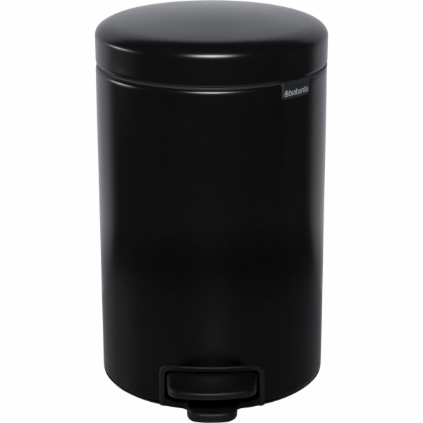 Brabantia Newicon pedálový odpadkový kos 12,0 L černý matný