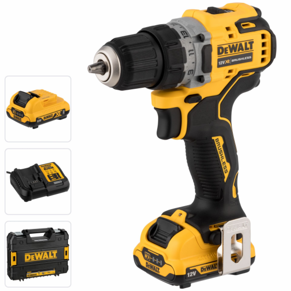 DEWALT DCD701D2-QW Akumulátorová vrtačka 2x 12V 2Ah XR TS...