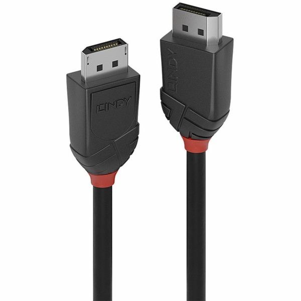 Kabel DisplayPort 1.2 Black Line, samec > samec
