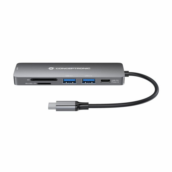Conceptronic DONN11G  6-in-1 USB-C Adapter