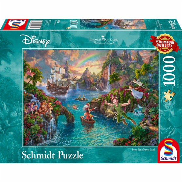 Thomas Kinkade: Painter of Light - Disney, Peter Pan, Puzzle