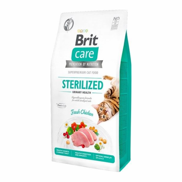BRIT Care Grain-Free Sterilized Urinary - suché krmivo pr...