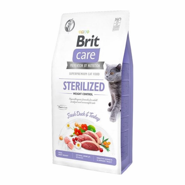 BRIT Care Grain-Free Sterilized Weight Control  - suché k...