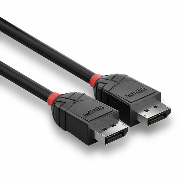 Kabel DisplayPort 1.2 Black Line, samec > samec