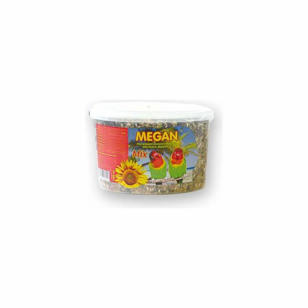 Megan Krmivo pro středně velké papoušky - 3l