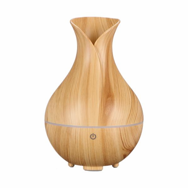 SIXTOL Aroma difuzer Bloom světlé dřevo 200ml SIXTOL