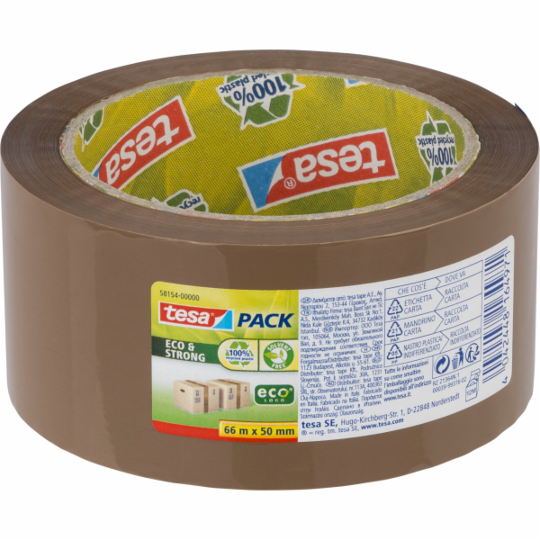 Tesa TESA ECO & STRONG balicí páska 50mm x 66m hnědá