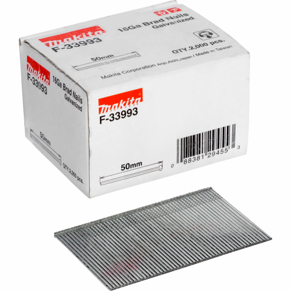 Makita Gauge Brad Nails 1,6x50mm F-33993  2000 pcs.