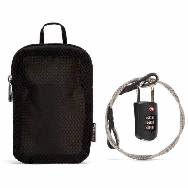 Pacsafe Prosafe 1000  Combination Lock w. Steel Cable