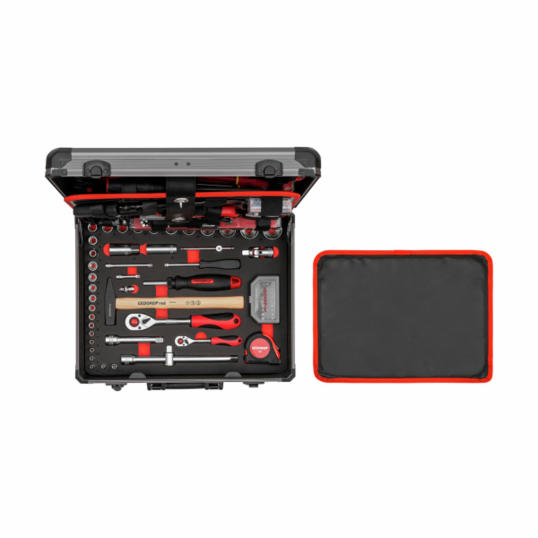 GEDORE red Tool Set ALLROUND  Aluminium Case  138-pieces